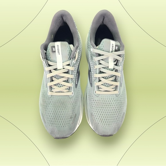 Brooks Ghost 14 Running Shoes Mens Size 11 D Medium Grey Alloy DNA Loft 3D Print - Picture 10 of 16